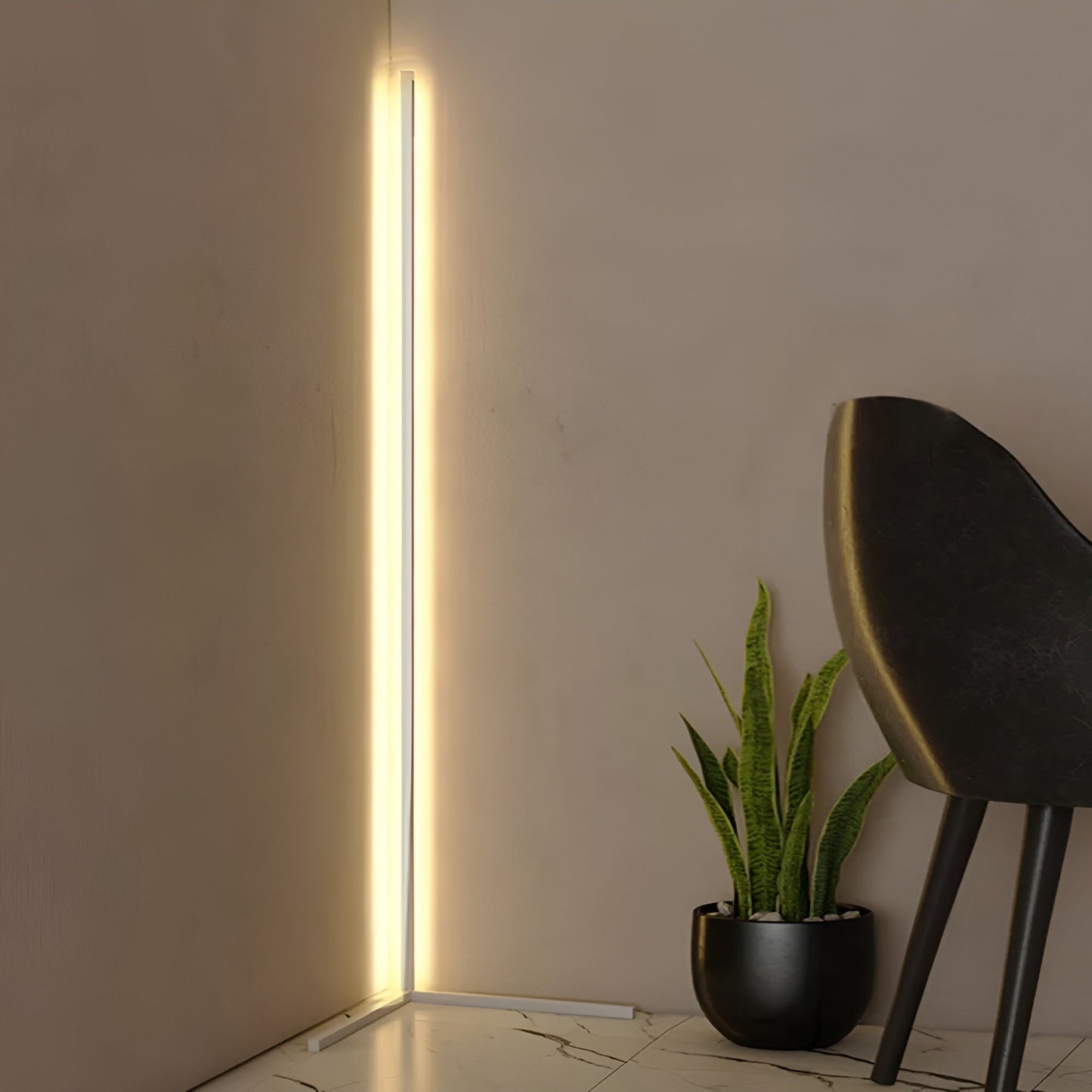 LED Corner Floor Lamp