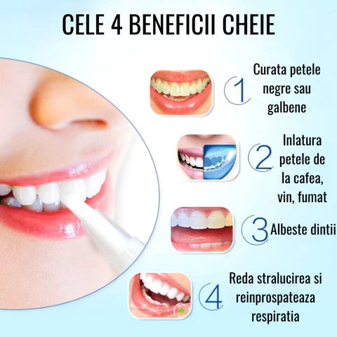 Stilou albire dinți EFERO Mr. White