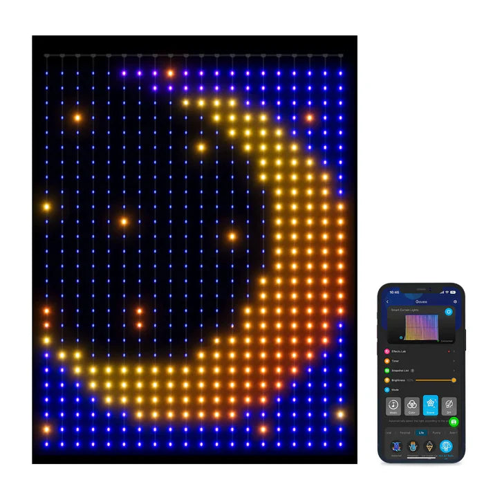 Dynamic Curtain Lights