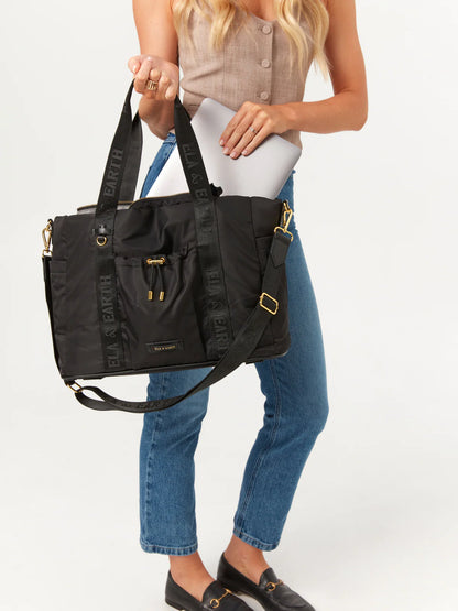 Black With Gold - Odyssey Insulated Tote Bag