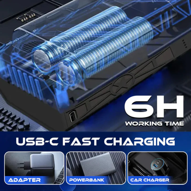 Winter Pro — The LED Turbo Blower That Clears Snow in Seconds.