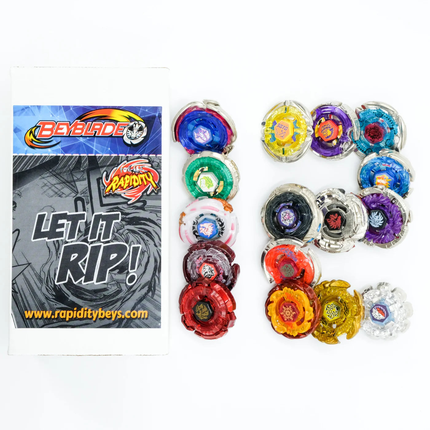 Exclusive Beyblade Battle Ready Starter Pack w/ Stadium, Beyblade Combo 12 Pack, 2 Random Launchers